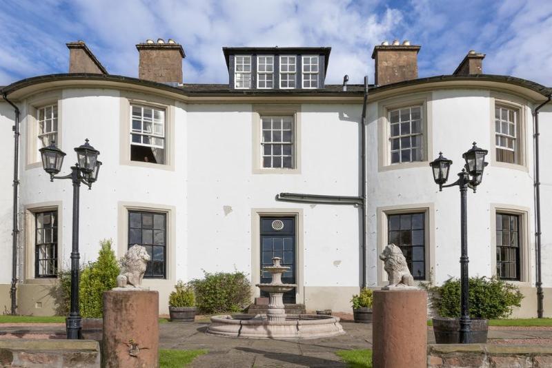 Hetland Hall Hotel Carrutherstown Luaran gambar